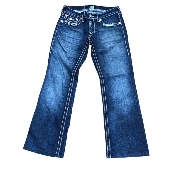 TRUE Religion Jeans Size 31 BILLY BIG T Blue​ - Picture 8 of 10